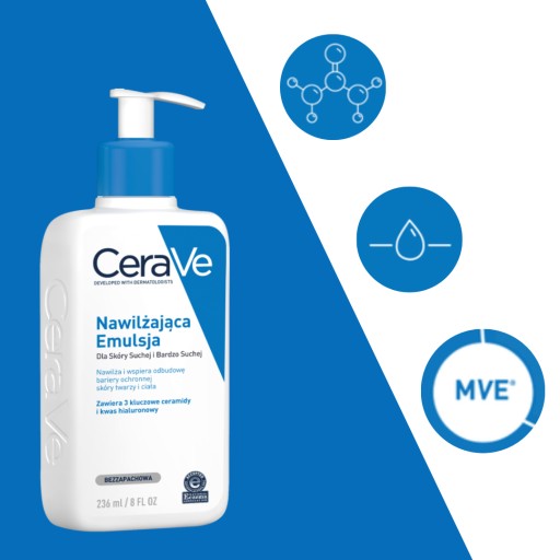 CeraVe Set Увлажняющая сыворотка 30 мл, Увлажняющая эмульсия 236 мл + БЕСПЛАТНО