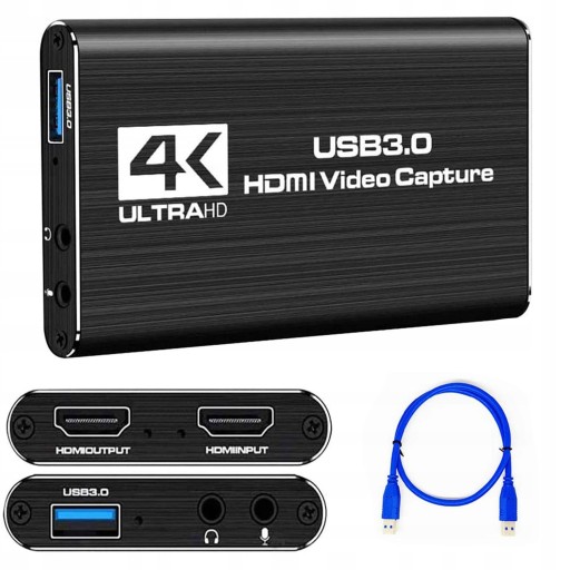 КАРТА ВИДЕОЗАПИТАНА HDMI GRABBER USB 3.0