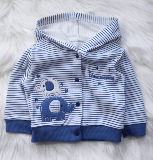 Bawełniany Komplet Body +Bluza +Spodnie 3-pak II gat. * 62