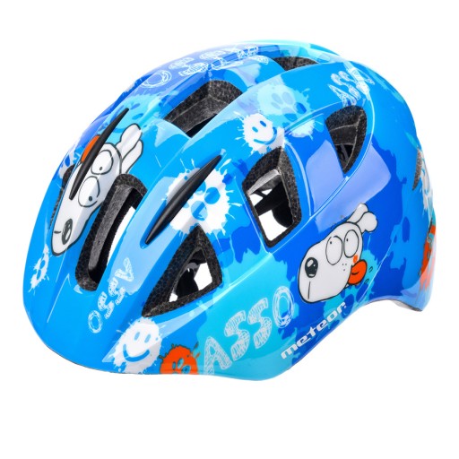 METEOR Regulowany Kask Rowerowy Dla Dzieci 43-48cm