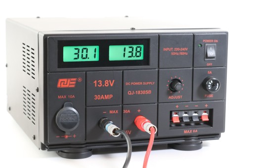 БЛОК ПИТАНИЯ QJE QJ-1840-SB 40А ТРАНСФОРМАТОР 13,8В