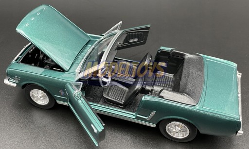 Ford MUSTANG 1/2 1964 кабриолет 1:24 Motormax 73212