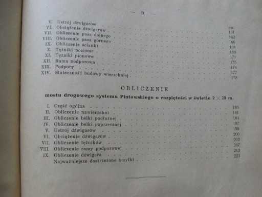 MOSTY DREWNIANE Kolejowe Drogowe, Pszenicki 1930