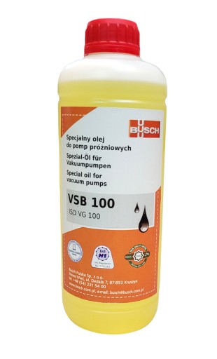 Olej do pomp próżniowych BUSCH VSB 100 - 1 litr
