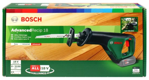 РЕЦИМЕРНАЯ ПИЛА ADVANCEDRECIP 18 BOSCH BODY BODY