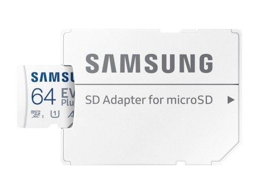 SAMSUNG EVO+ 64 ГБ micro SDXC UHS U3 V10 A1 130 МБ