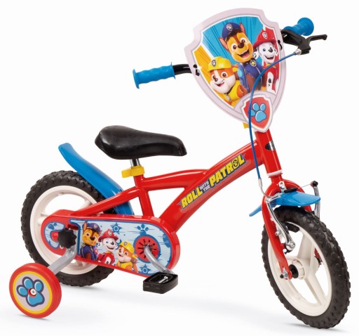 ДЕТСКИЙ ВЕЛОСИПЕД PAW PATROL ДЛЯ МАЛЬЧИКОВ 2-3 ЛЕТ, 12 ДЮЙМОВ, КРАСНЫЙ