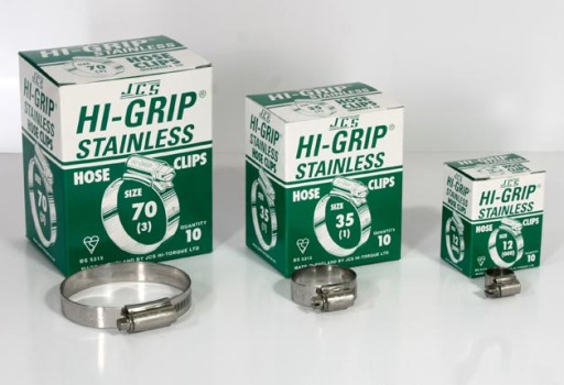 Усиленный червячный зажим Hi-Grip 22–30 мм