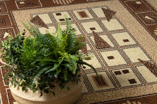 КОВЕР MORAD 160x220 BCF ПРЯМОУГОЛЬНАЯ РАМКА #M393