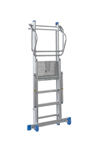 Алюминиевая складская лестница Drabex TP 1403 2,99 м