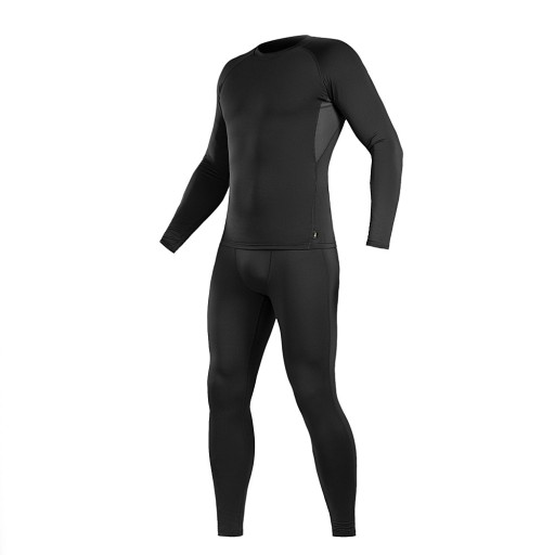 КОМПЛЕКТ ТЕРМОАКТИВНОГО ТЕРМАЛЬНОГО БЕЛЬЯ THERMOLINE M-TAC BLACK XL