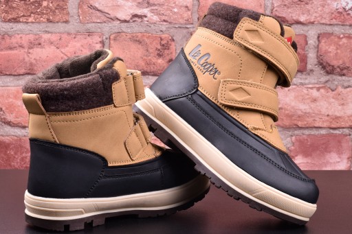 Детские зимние ботинки Lee Cooper, утепленные зимние спортивные ботинки, 2059, 32