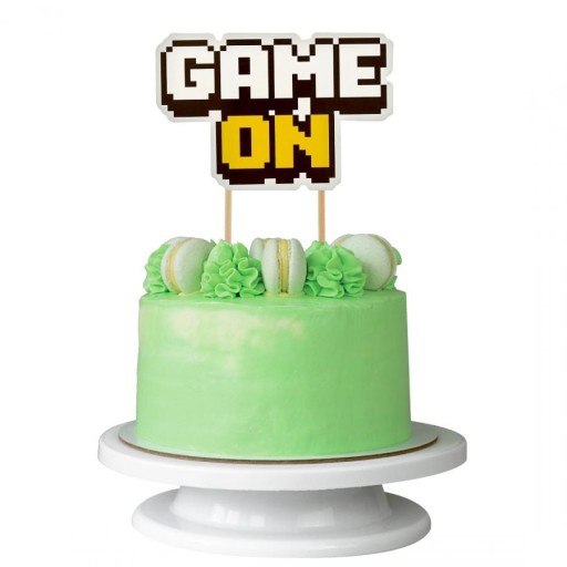 Topper na Tort Game On Minecraft toper na urodziny