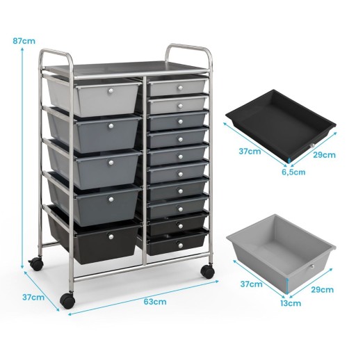 Контейнер Costway 87 х 62,5 х 37 см