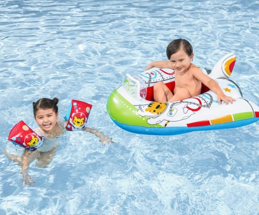 Bestway 32102 Нарукавники для плавания Тигр Космонавт 30см х 15см