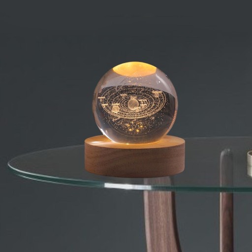 Ночной светильник Galaxy Crystal Ball для настольного использования
