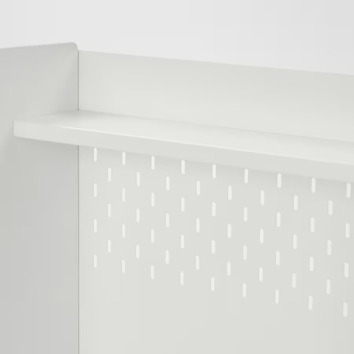 Ikea Berglarka Desk Top и полка, белая, 100x70 см.