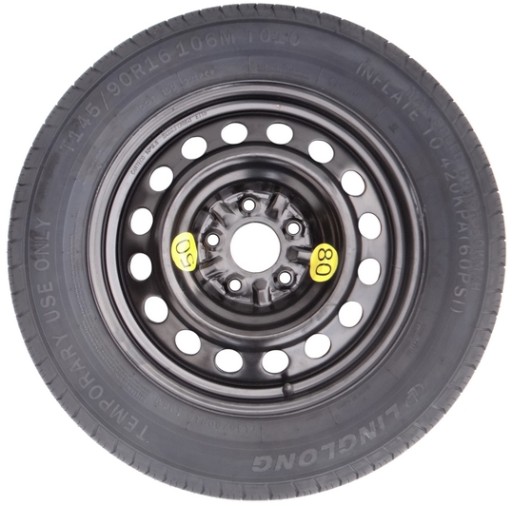 НОВОЕ ЗАПАСНОЕ КОЛЕСО R16 TOYOTA CHR + КОМПЛЕКТ