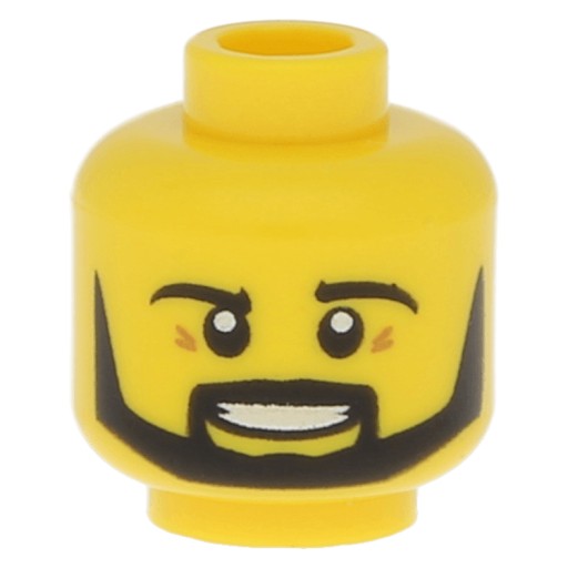 Фигурка LEGO голова 3626cpb1213 борода 1 шт N