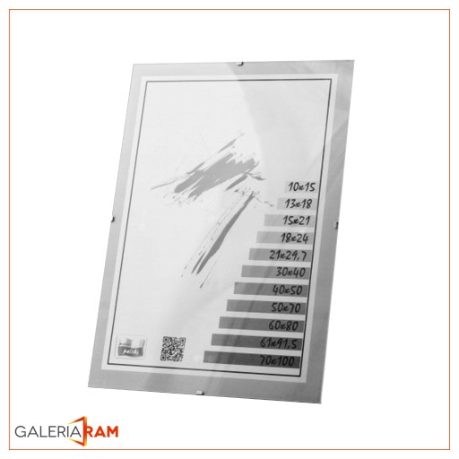 PLEXI ANTYFRAME 58x85 85x58 см КАРТИНА белая СТОРОНЫ