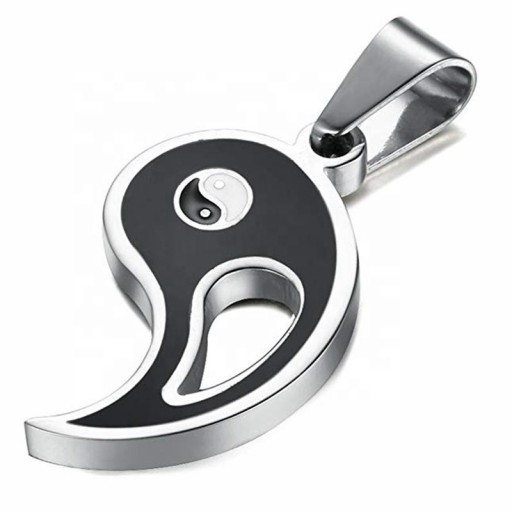 NASZYJNIK PRZYJAŹNI BEST FRIEND YIN & YANG