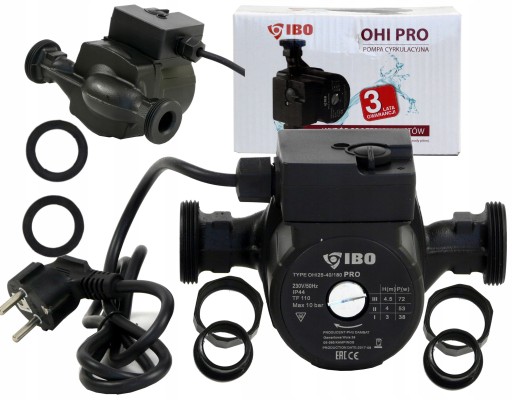 ЦИРКУЛЯЦИОННЫЙ НАСОС IBO OHI PRO 25-40/180 ЦИРКУЛЯЦИЯ