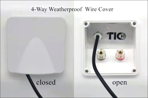 TIC AUDIO GŁOŚNIKI ZEWNĘTRZNY Z WIFI BT 2x 50W