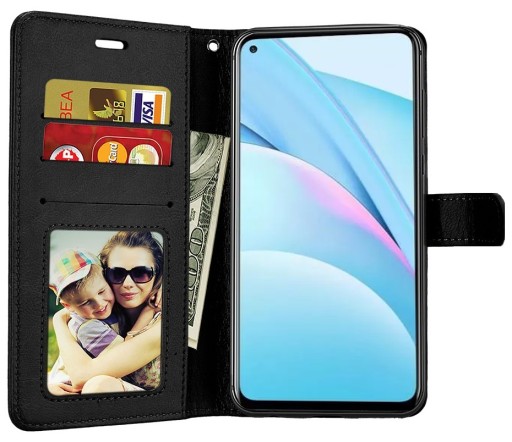Кожаный чехол-кошелек для Realme GT Master Edition +9H