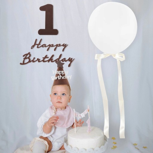 Balony Happy Birthday Party Prosta dekoracja
