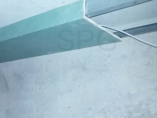 НАКРЫШКА ДЛЯ СВЕТОДИОДНОГО КАРЕНСА SPG, ГОТОВО ЗАКРЕПЛЕННАЯ, из гипсокартона