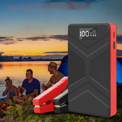 МОЩНЫЙ ПУСКНОЙ СТАРТЕР-БУСТЕР POWERBANK 10000MAH LED