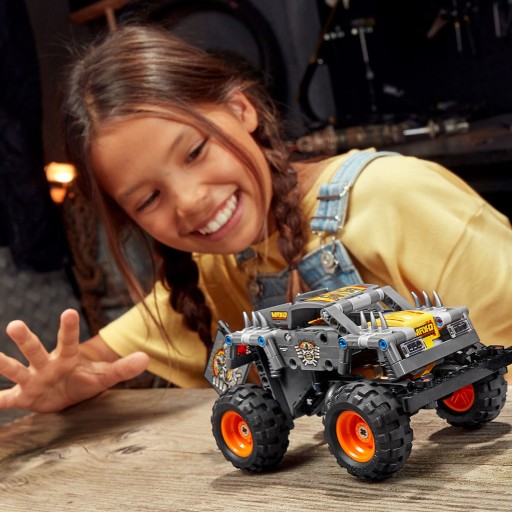 LEGO Technic Monster Jam Max-D 42119 2w1 i 42118 Grave Digger 2w1