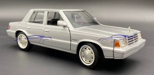 Модель Plymouth Reliant 1983 г. в масштабе 1:24 Motormax 73336