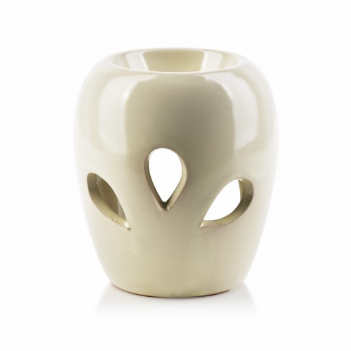 Kominek zapachowy ecru porcelanowy ceramiczny