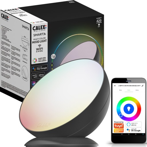 TUYA WiFi 6W SMART RGB CCT Светодиодная настольная лампа