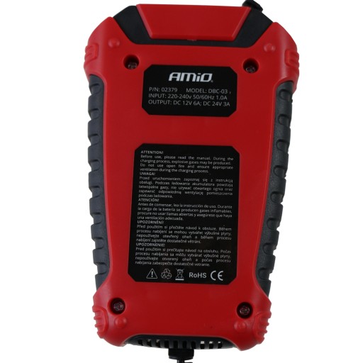 Prostownik mikro do akumulatorów WET GEL AGM 6/12V