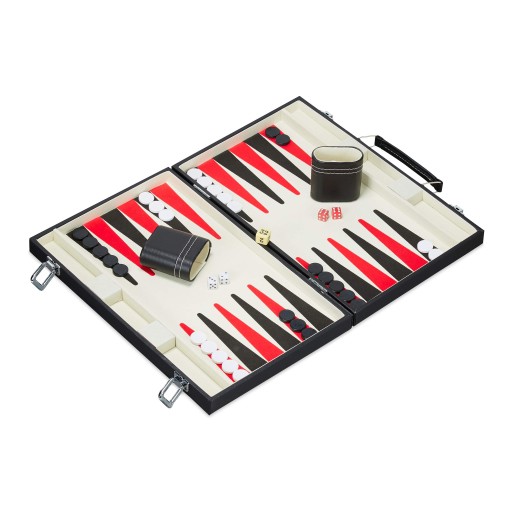 Чемодан Relaxdays Backgammon - высокое качество