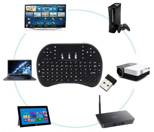 БЕСПРОВОДНАЯ КЛАВИАТУРА С ПОДСВЕТКОЙ i8 Smart TV