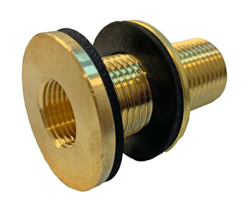 ЛАТУННЫЙ СОЕДИНИТЕЛЬ БАКА ПОВОРОТНЫЙ 1 x 3/4
