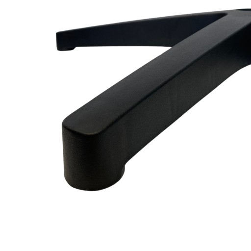 Массивный офисный стул ЧЕРНЫЙ CHAIR BASE, прочный, БОЛЬШОГО диаметра. 70 см