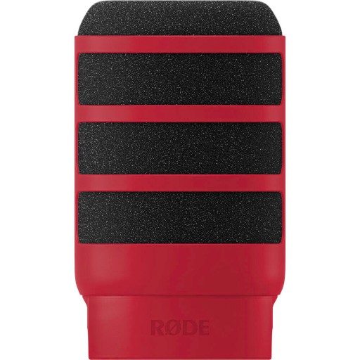 RODE WS14 Red - Лобовое стекло с PodMic