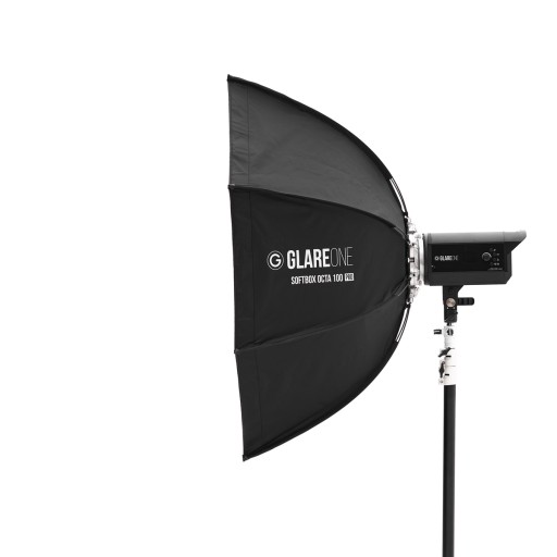 Софтбокс GlareOne Octa 100см PRO с возможностью быстрого раскладывания