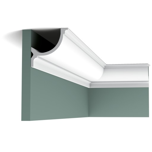 Listwa C902 Orac decor przysufitowa 103 x 103mm dł. 200m poliuretan biały