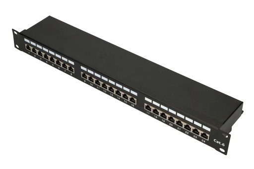 Патчпанель EXTRALINK 24 порта CAT6 STP V2