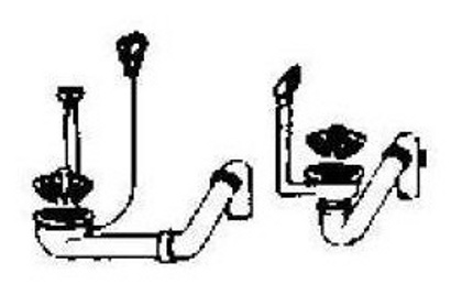 Franke DRAIN SET для соединения 2 камер с автоматической пробкой 3 1/2