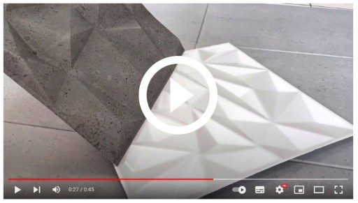 KASETON SUFITOWY PANEL ŚCIANA EFEKT BETON IMITACJA DEKORACJA DIAMENT 43 8x