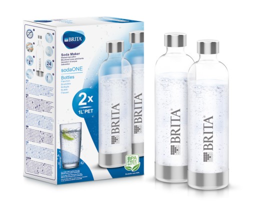 Бутылка BRITA SodaOne 1049253 (2 шт.) 1000мл