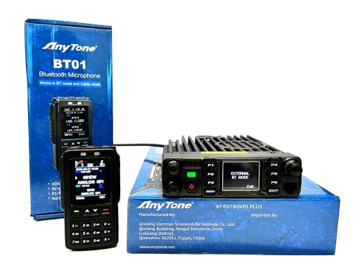 ANYTONE BT01 микрофон Bluetooth-динамик AT-D578UV
