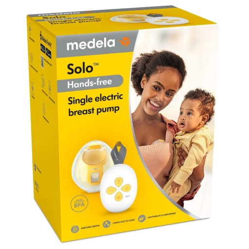 MEDELA LAKTATOR ELEKTRYCZNY BEZ UŻYCIA RĄK SOLO HANDS FREE
