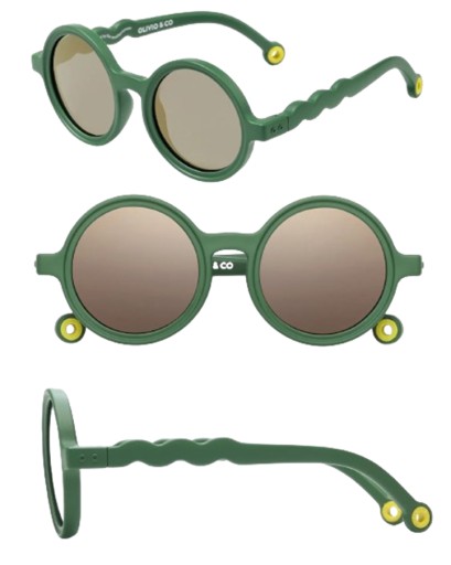 Детские солнцезащитные очки Olivio&Co Cactus Green 0-3 - защита